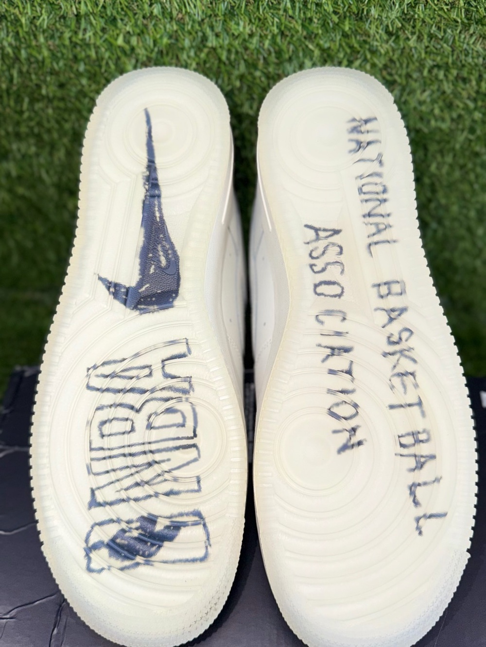 Size 12 M - Nike Air Force 1 '07 Low Phantom NBA Collab - New - Damaged Box - - Picture 4 of 7